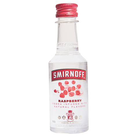 Smirnoff Raspberry Twist Vodka 50 ml - Applejack