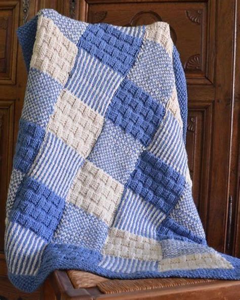 Peggy Square Knitting Patterns Free Knitting Pattern For Patchwork Ba Blanket Cr… | Baby blanket ...