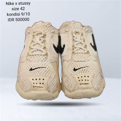 Nike x stussy, Fesyen Pria, Sepatu , Sneakers di Carousell