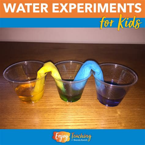 Water Science Experiments and Activities for Upper Elementary