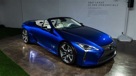 2021 Lexus LC 500 Convertible Priced From $101,000, Options Aplenty