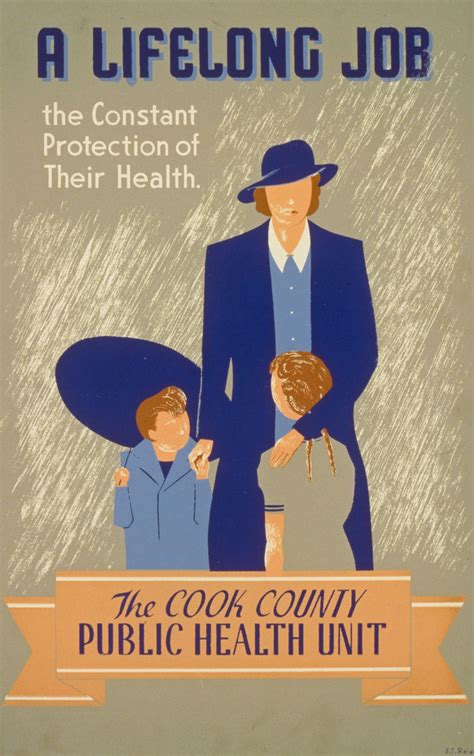 Vintage Public Health Poster Free Stock Photo - Public Domain Pictures