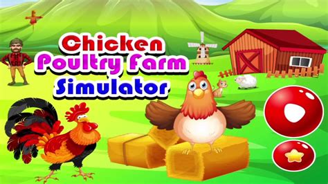 Chicken Poultry Farm Simulator - Fun Mini Games For Kids - YouTube