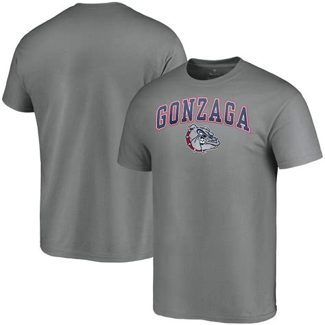 Gonzaga Bulldogs Charcoal Campus T-Shirt