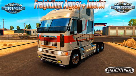 [ATS] Freightliner Argosy + Interior v2.5.1 (1.38.x) - ATS mods ...