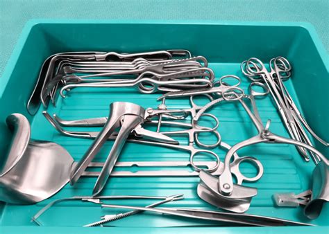 up close photo of a tray filled with surgical instruments · ZaggoCare