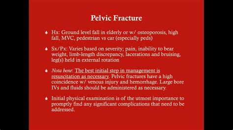 What Are The Complications Of A Pelvic Fracture: Understanding The Risks