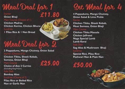 Chillies Indian Takeaway Scunthorpe's full menu online