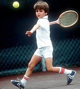 Young Andre Agassi - Once Teenage sensation turned legend