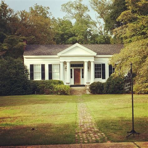 The Old Post Road: Southwest Alabama on Backroads | Greek revival home, Greek revival house ...