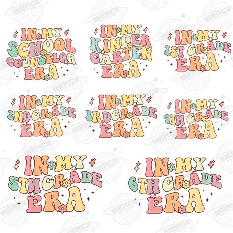 In My Teacher Era Png Png Bundle, Teacher Era Png, Best Teac - Inspire ...