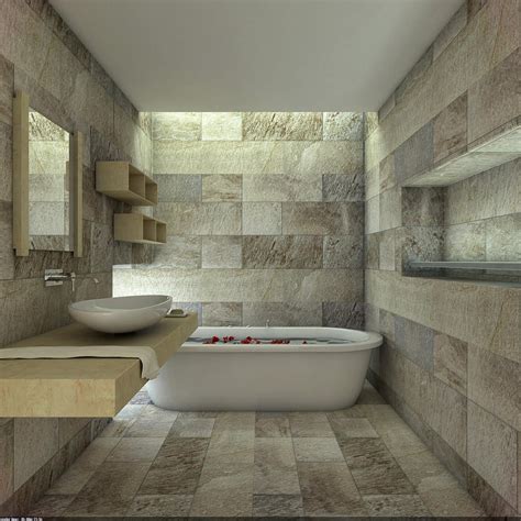 Natural Stone Bathroom by Overstone on DeviantArt