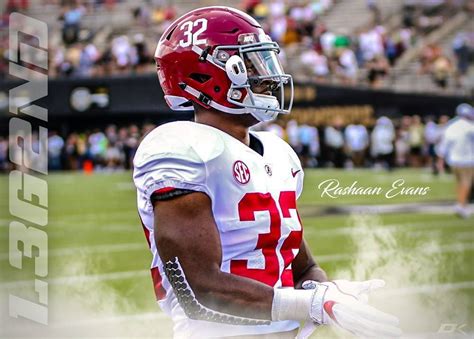 Rashaan Evans #32 of the Alabama Crimson Tide | Alabama crimson tide ...