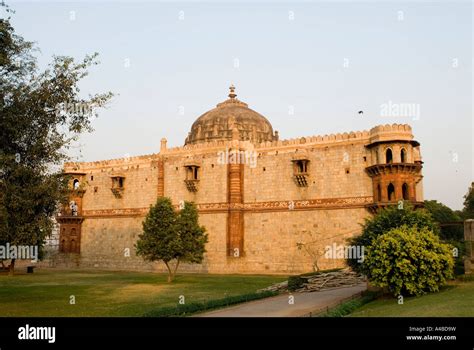 Stock image of Old Fort in New Delhi Stock Photo - Alamy