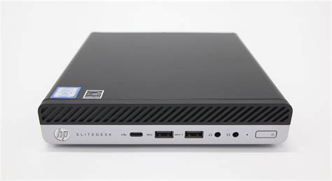 HP EliteDesk 800 G4 Desktop Mini PC: i5 8th Gen, 16GB RAM, 256GB SSD ...