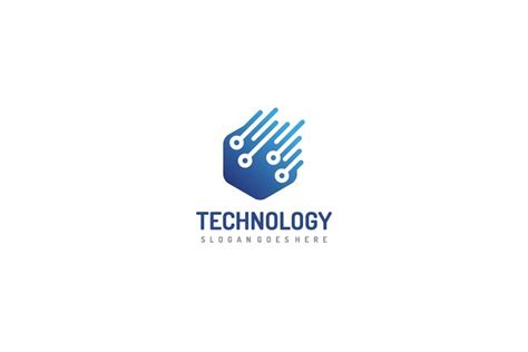 Technology Logo | Technology logo, Logo design, Technology design graphic