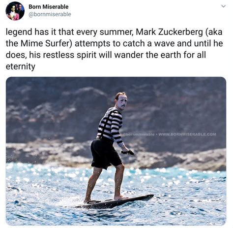 Why are the photos of Mark Zuckerberg surfing in Hawaii with sunscreen ...