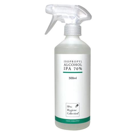 Isopropyl Cleaning Alcohol (IPA 70%) 500ml | The Pro Hygiene Collection