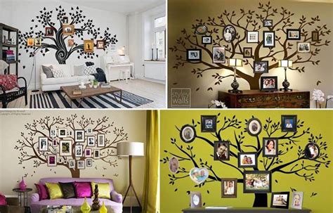 Wonderful DIY Amazing Family Tree Wall Art