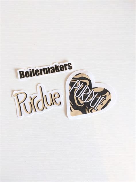 Purdue Sticker Pack - Etsy