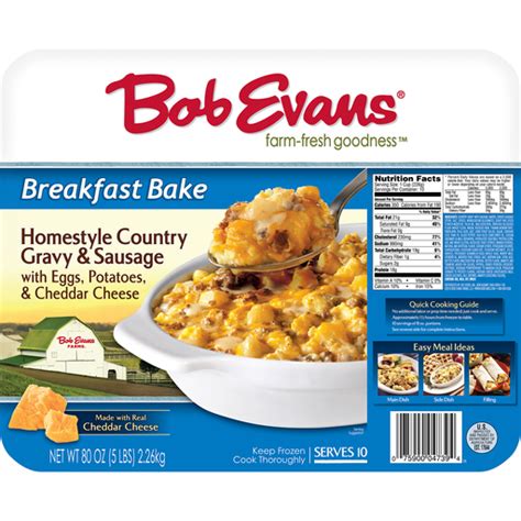 Bob Evans® Homestyle Country Gravy & Sausage Breakfast Bake 80 oz. Pack ...