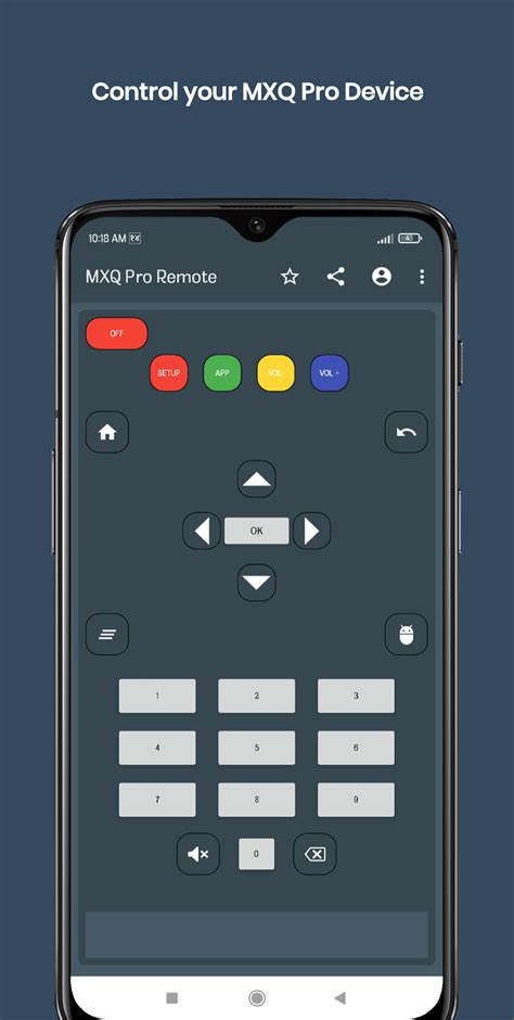 Remote Control for MXQ Pro 4k for Android - Download