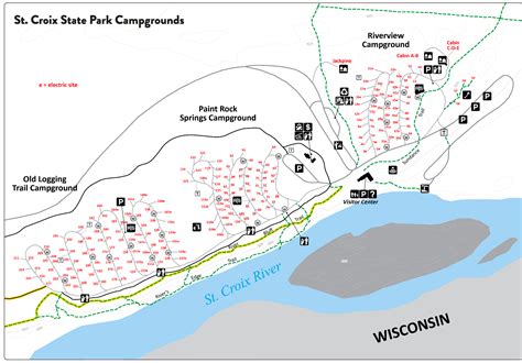 Mn State Park Campground Map