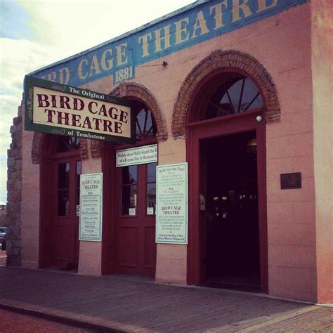 The Bird Cage Theatre, Tombstone, AZ ((Supposedly one of the hottest ...