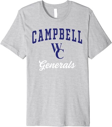 Amazon.com: Campbell High School Generals Premium T-Shirt : Clothing, Shoes & Jewelry