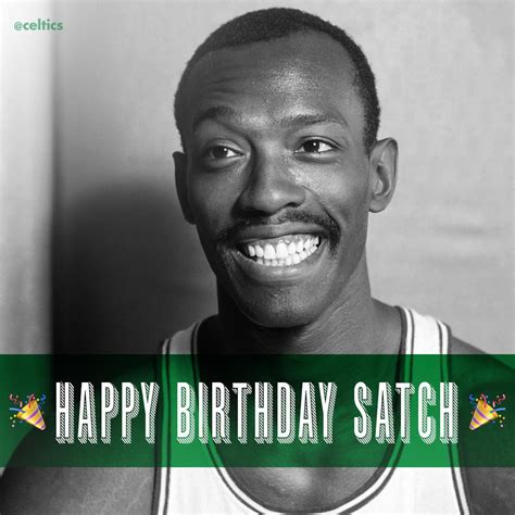 Boston Celtics on Twitter: "Happy Birthday #Celtics Legend and 8x @NBA champ Tom "Satch" Sanders ...