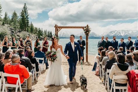 A Natural Lake Tahoe Wedding Spanning Nevada and California