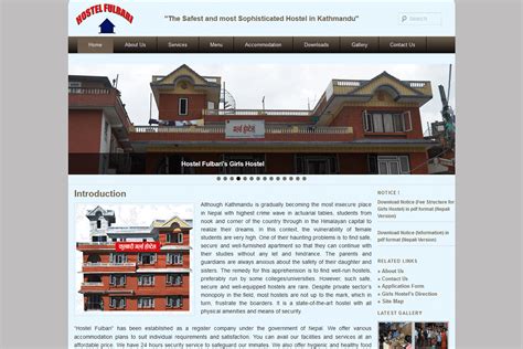 Hostel Fulbari - IT company in Nepal | Web Design | Website Development | Application ...