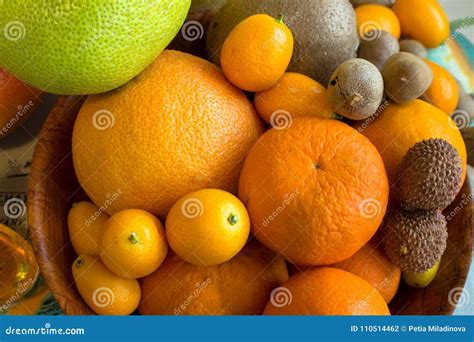 Close-up of Fruits of Different Size, Taste and Color. Stock Photo - Image of delight ...