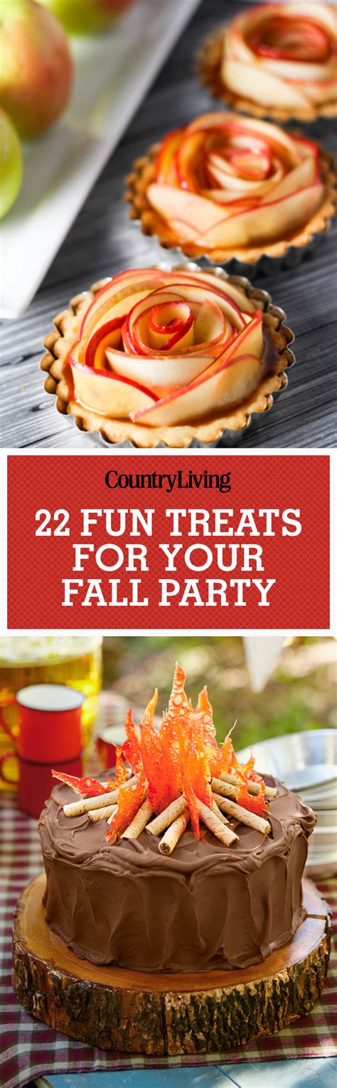 35 Easy Fall Dessert Recipes - Best Treats for Autumn Parties