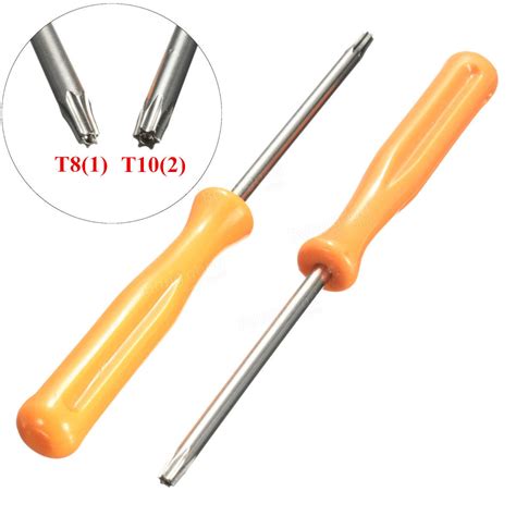 Torx T8/T10 Security Screwdriver Tool for Xbox 360/PS3/PS4 Tamperproof ...