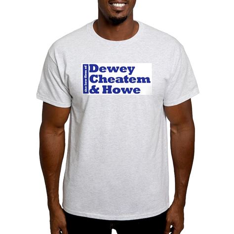 DeweyCheatem Men's Value T-Shirt DEWEY CHEATEM AND HOWE Light T-Shirt ...