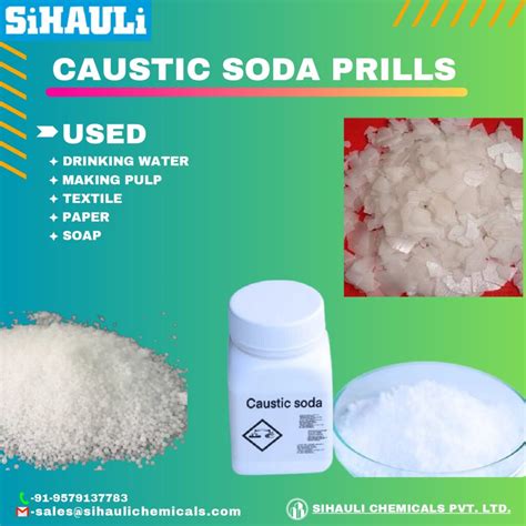 Caustic Soda Prills Manufacturers In Mumbai - Sihauli Chemicals Private Limited