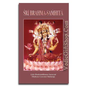 Sri Brahma Samhita- Prayers of Lord Brahma - Srila Prabhupada book ...