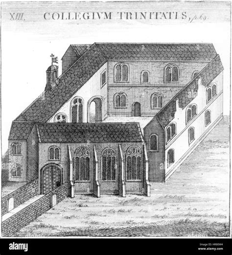 Trinity College Oxford, 1566 Stock Photo - Alamy