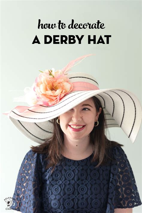 How to Make Your Own Derby Hat - The Polka Dot Chair