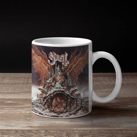 Ghost Band Coffee Mug, Ghost Prequelle Artwork Mug – Metal Merch T ...