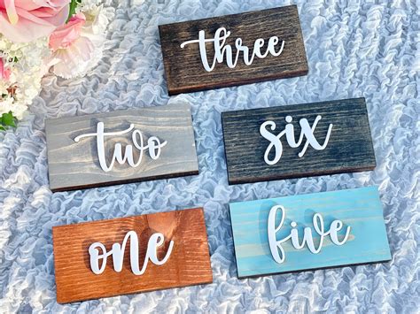 Mr and Mrs Wedding Signs Rustic Wooden Table Sign Rustic - Etsy