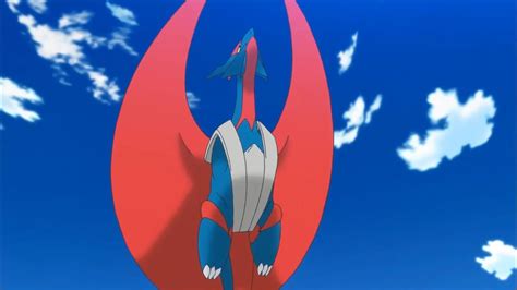 Image - Mega Salamence Trailer Anime.png - The Pokémon Wiki - Wikia