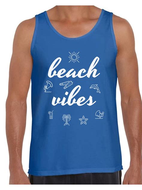 Awkward Styles - Awkward Styles Beach Vibes Tank Top for Men Beach Tank ...