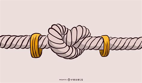 Rope Knot Illustration Vector Download