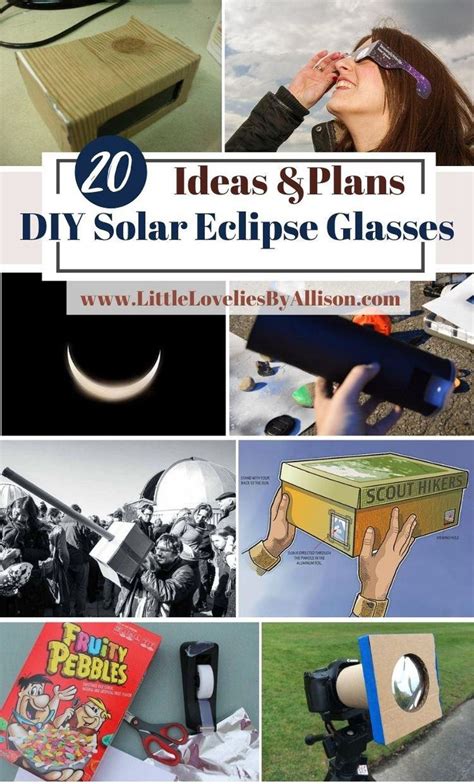 20 DIY Solar Eclipse Glasses For Safe Viewing | Solar eclipse glasses, Diy solar eclipse glasses ...