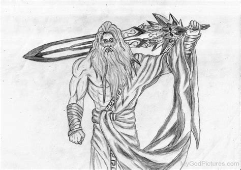 Drawing Of Zeus - God Pictures | Drawings, Zeus, Zeus god