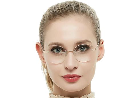 What are the brands of rimless eyeglasses for women | KoalaEye