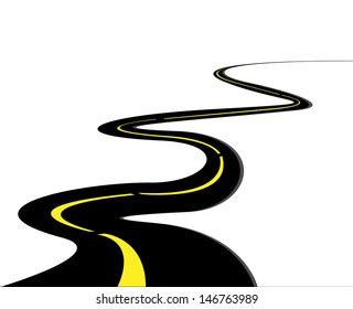 Winding Road Drawing: Over 1,696 Royalty-Free Licensable Stock Vectors ...