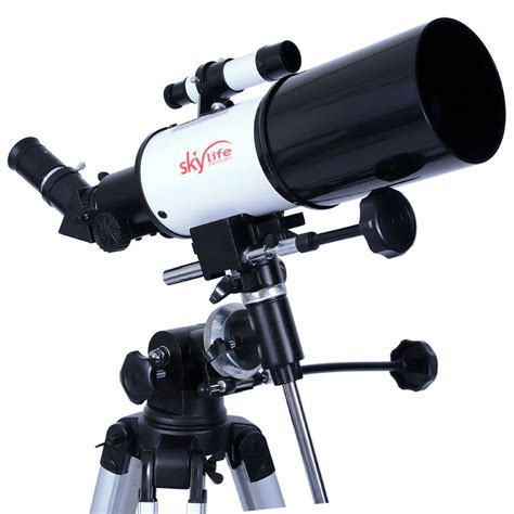 Telescópio Skylife 80mm Astronômico Draco 80EQ Refrator Alta Qualidade - Astrobrasil ...